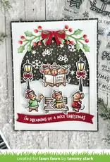Lawn Fawn Caroling Mice -Stamp & Lawn Cut