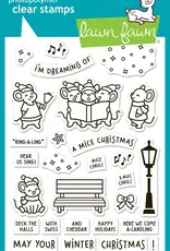 Lawn Fawn Caroling Mice - Stamp