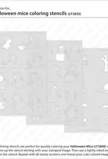 Lawn Fawn Halloween Mice - Stamps and Stencils