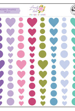 PINKFRESH STUDIO Lovely Lane - 12x12 Paper Pack, Chipboards Stickers & Enamel Dots
