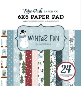 Echo Park Winter Fun - 6x6 Paper Pad