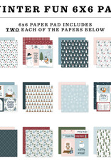 Echo Park Winter Fun - 6x6 Paper Pad