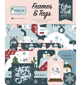 Echo Park Winter Fun - Frames & Tags