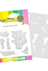 Waffle Flower Cool Pup - Die & Stencil