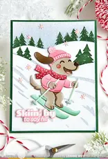 Waffle Flower Cool Pup - Die & Stencil