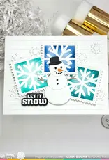 Waffle Flower Snow Angel Sentiments - Stamp & Die