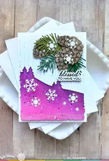 Waffle Flower Snowcapped Pinecone Shape - Dies