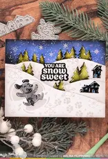 Waffle Flower Snowy Hills Add-On - Die