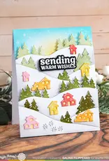 Waffle Flower Snowy Hills Add-On - Die