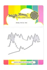 Waffle Flower Snowy Hills - Die