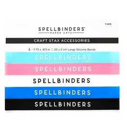 Spellbinders Craft Stax Silicone Bands- Large