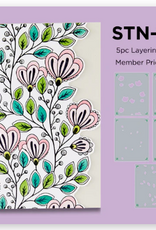 Spellbinders Betterpress Society November 2025 Add-On - Stencil