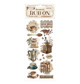 Stamperia Coffee And Chocolate -Vintage Coffee Moments - Rub Ons