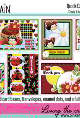 Pink & Main Ladybugs - Card Kit
