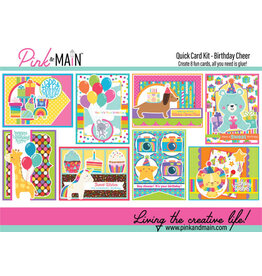 Pink & Main Birthday Cheer - Card Kit