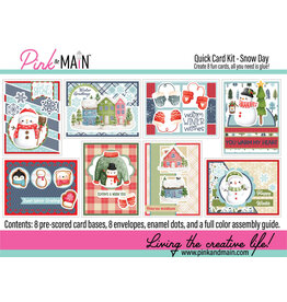 Pink & Main Snow Day - Card Kit