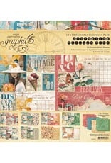 Graphic 45 journaling Though Time - 12x12 Collection