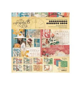 Graphic 45 journaling Though Time - 12x12 Collection