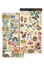 Graphic 45 Journaling Though Time - Cardstock Stickers