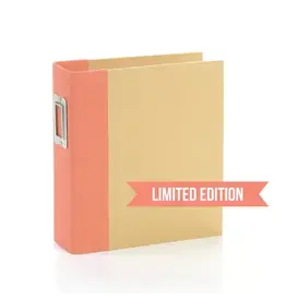 Simple Stories SNAP! Limited Edition 6x8 Binder - Coral