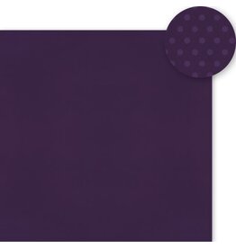 Simple Stories Color Vibe 12X12 Textured Cardstock - Eggplant