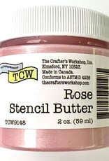 THE CRAFTERS WORKSHOP Stencil Butter 2 oz - Rose