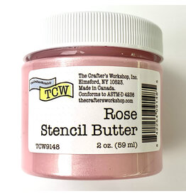 THE CRAFTERS WORKSHOP Stencil Butter 2 oz - Rose