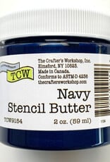 THE CRAFTERS WORKSHOP Stencil Butter 2 oz - Navy