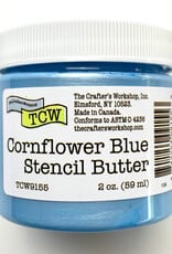 THE CRAFTERS WORKSHOP Stencil Butter 2 oz - Cornflower Blue