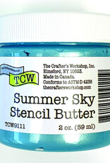 THE CRAFTERS WORKSHOP Stencil Butter 2 oz. - Summer Sky
