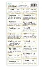 Mintay Papers Journal Paper - Love - Cardstock Stickers