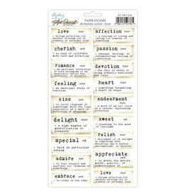Mintay Papers Journal Paper - Love - Cardstock Stickers