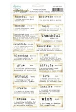 Mintay Papers Journal Paper - Happy - Cardstock Stickers