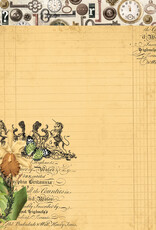 Simple Stories Simple Vintage Junk Drawer - Simple Pleasure - 12x12 Pattern Paper