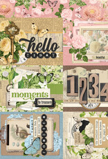 Simple Stories Simple Vintage Junk Drawer - 4x6 Elements - 12x12 Pattern Paper