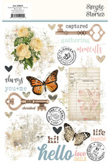 Simple Stories Simple Vintage Junk Drawer - Rub Ons