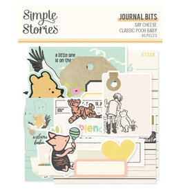 Simple Stories Say Cheese Classic Pooh Baby- Journaling Bits
