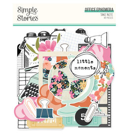 Simple Stories Take Note - Office Ephemera