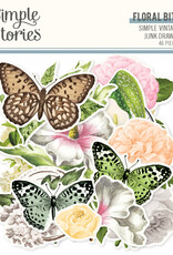 Simple Stories Simple Vintage Junk Drawer - Floral Bits & Pieces