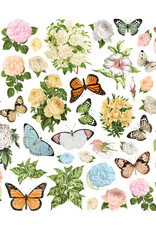 Simple Stories Simple Vintage Junk Drawer - Floral Bits & Pieces