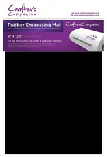 Crafter's Companion 9”X12.5” Rubber Embossing Mat - Gemini *