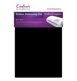 Crafter's Companion 9”X12.5” Rubber Embossing Mat - Gemini *
