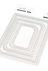 PINKFRESH STUDIO Rounded & Braided Rectangle - Dies