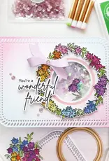 PINKFRESH STUDIO Rounded & Braided Rectangle - Dies