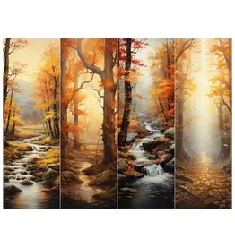 Simply Stated Design Fall Landscape - Bookmark Sheet
