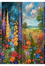 Simply Stated Design Floral Landscape - Bookmark Sheet