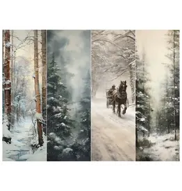 Simply Stated Design Winter Wonderland - Bookmark Sheet