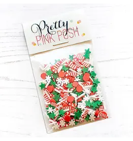 Pretty Pink Posh Candy Cane Lane - Clay Confetti