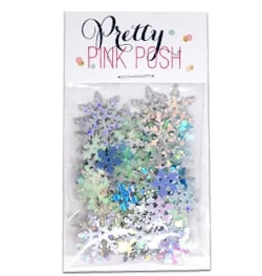 Pretty Pink Posh Snowflake - Sequin Mix (Limited Edition)