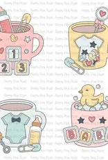 Pretty Pink Posh Baby Mug Addition - Dies